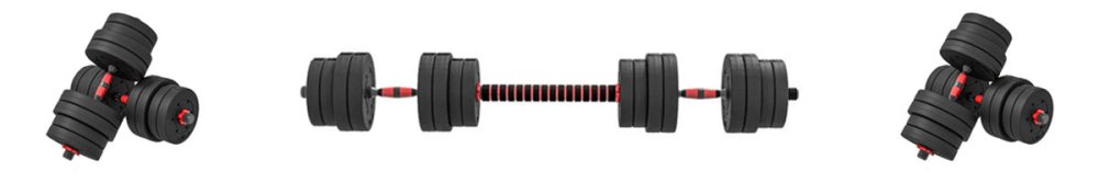 Unlock Full-Body Home Workouts with Our 2-in-1 Adjustable Dumbbell Barbell Set (30kg) - Fittux