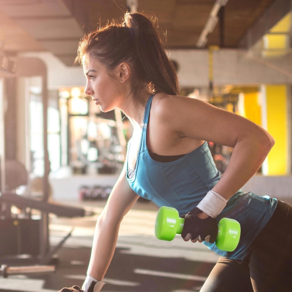 10kg Colourful Dumbbell Set with Carry Case