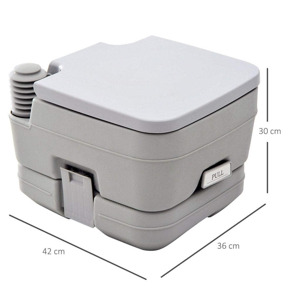 10L Portable Camping Toilet – Dual Tank