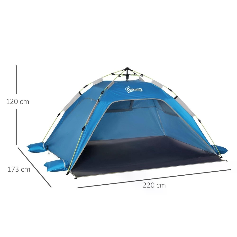 2 - Person Pop - Up Beach Tent