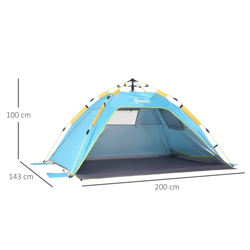 2 - Person Pop - Up Beach Tent