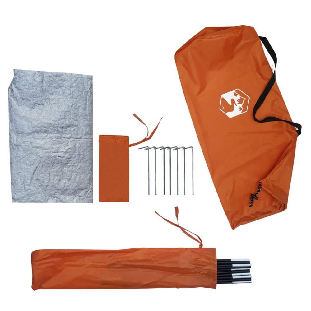 2 - Person Tent with E - Port - Orange