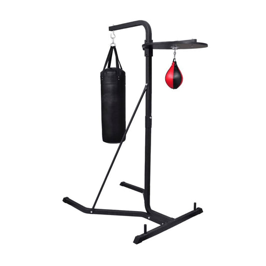 2 - Way Boxing Stand with Punching Bag and Speedball Plate