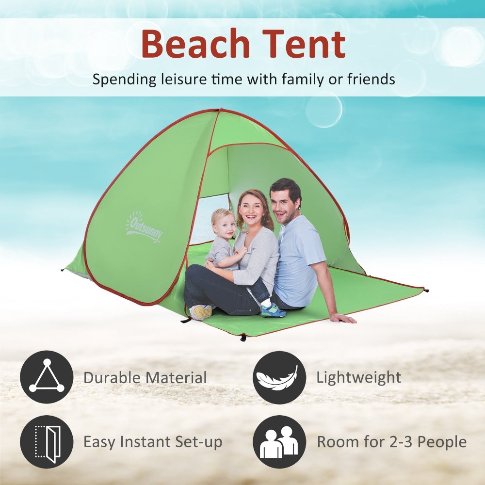 2–3 Person - Pop - Up Beach Tent