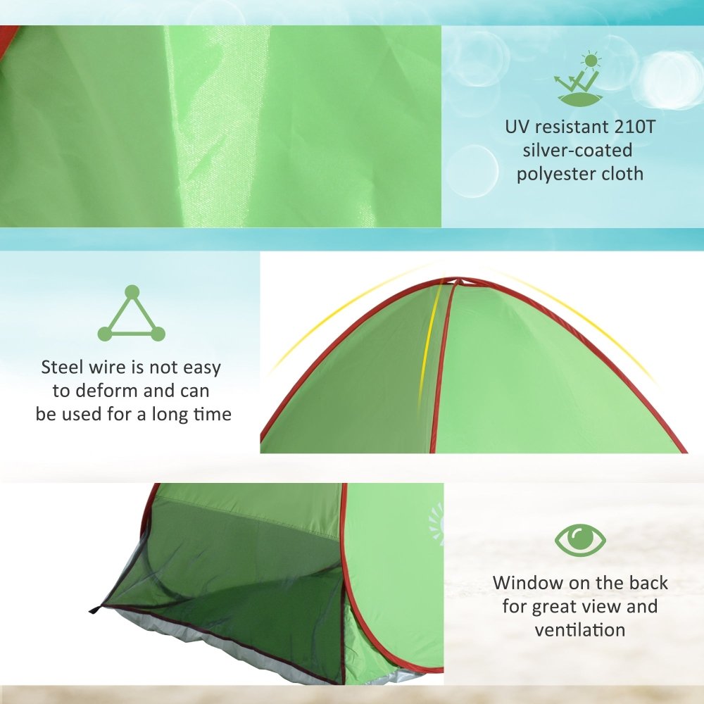 2–3 Person - Pop - Up Beach Tent