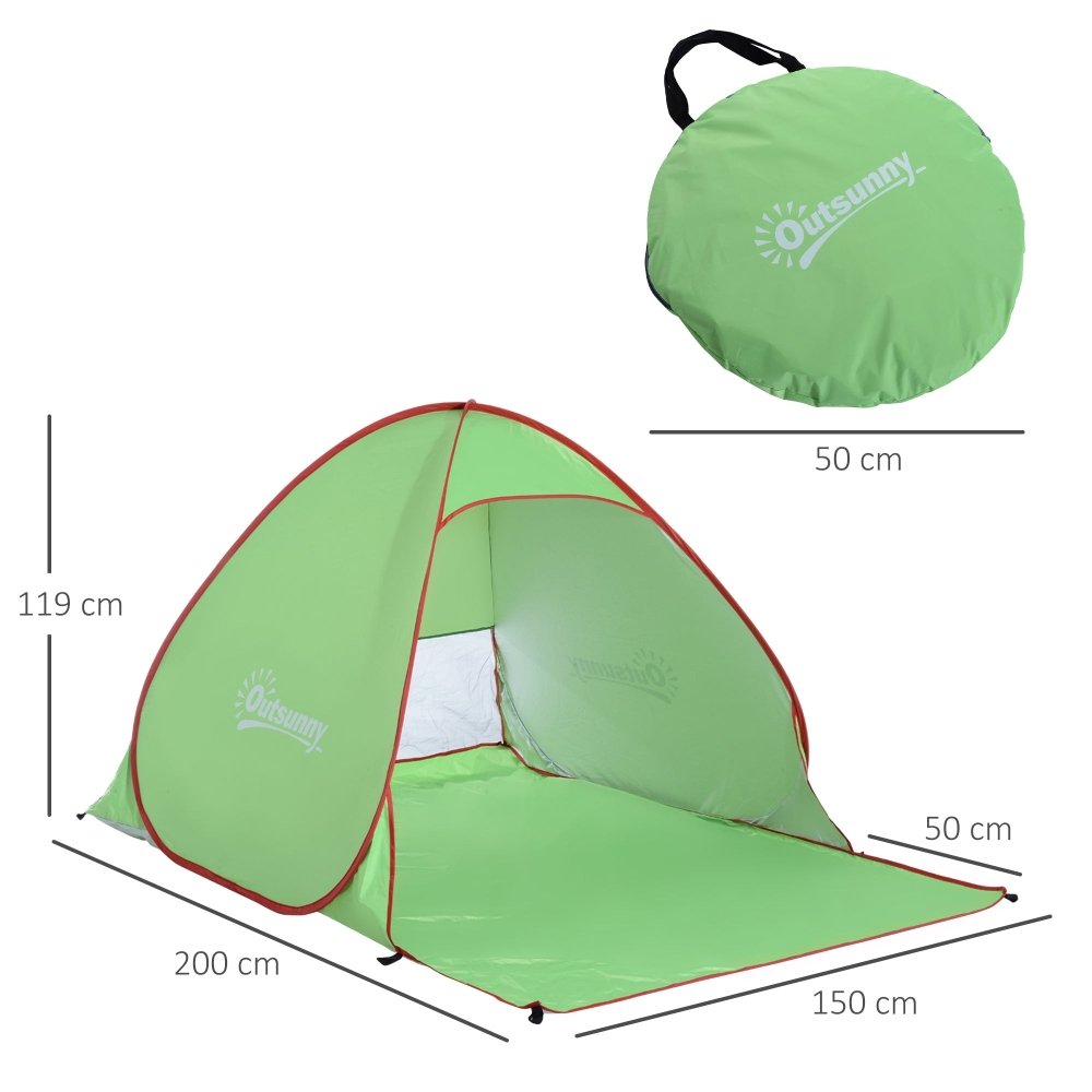 2–3 Person - Pop - Up Beach Tent