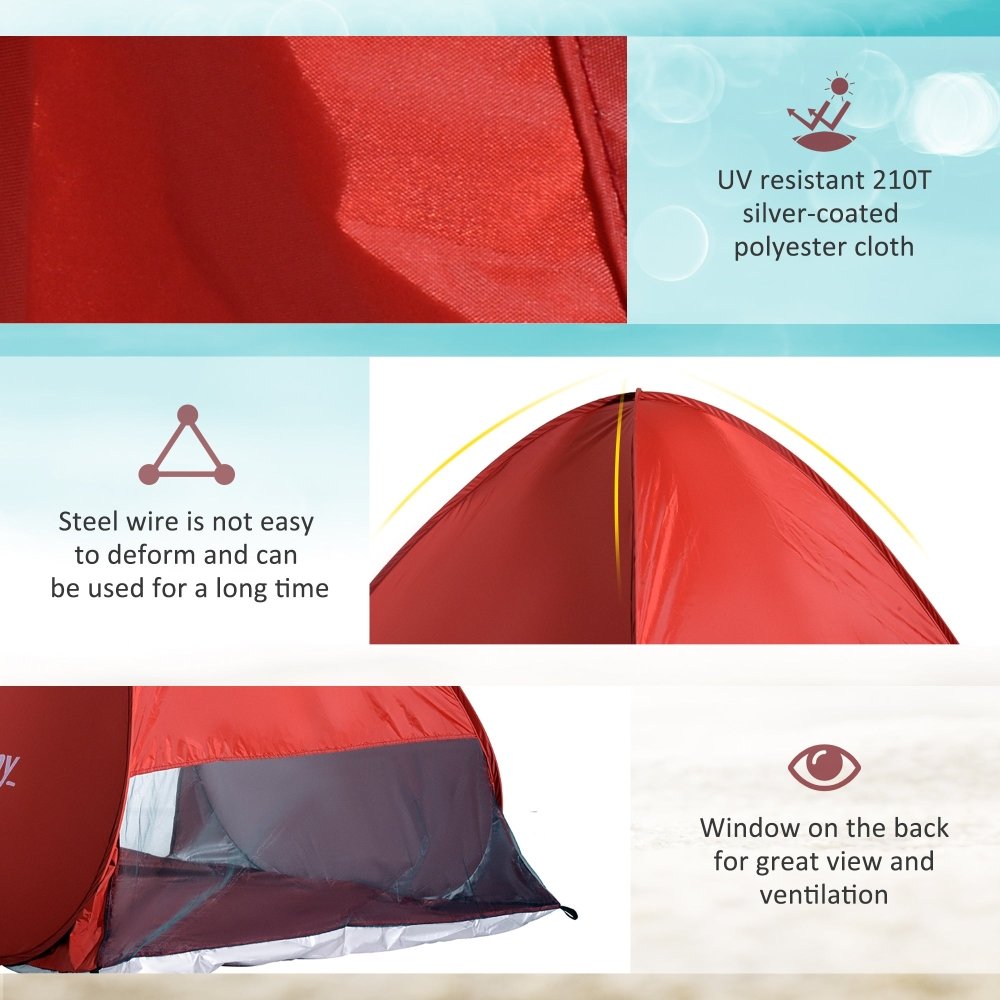 2–3 Person - Pop - Up Beach Tent