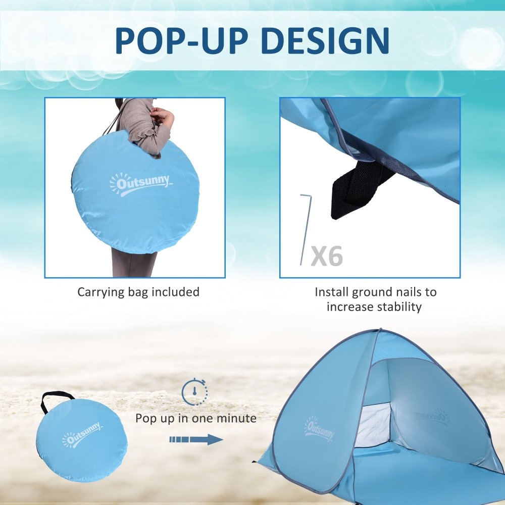 2–3 Person - Pop - Up Beach Tent