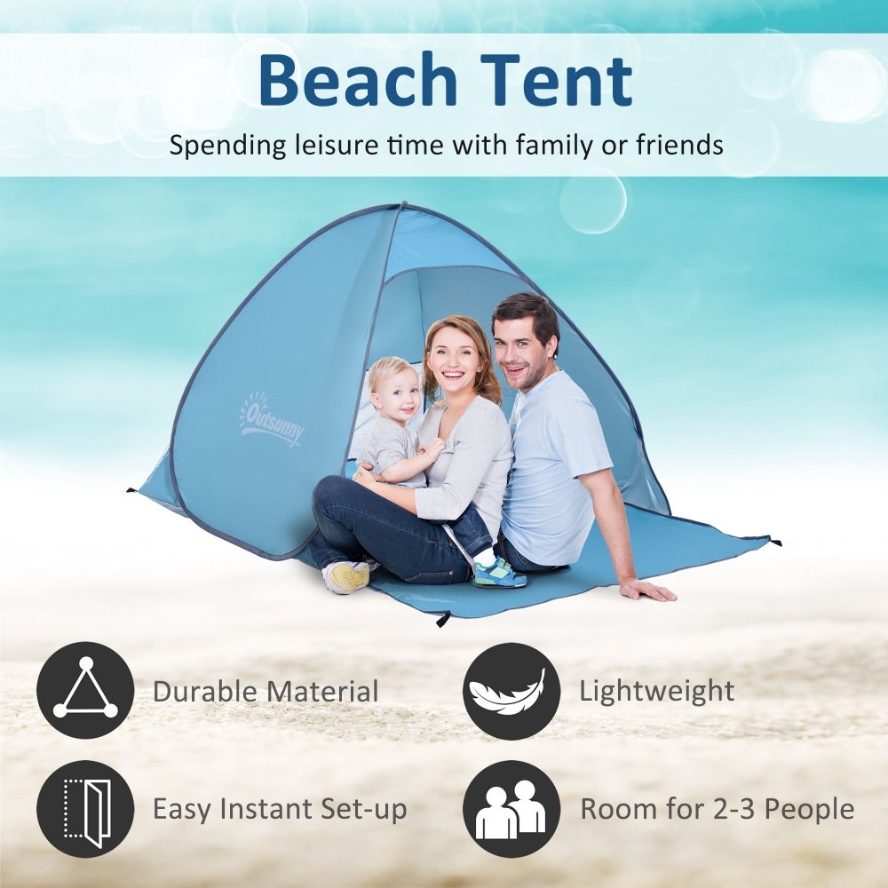 2–3 Person - Pop - Up Beach Tent