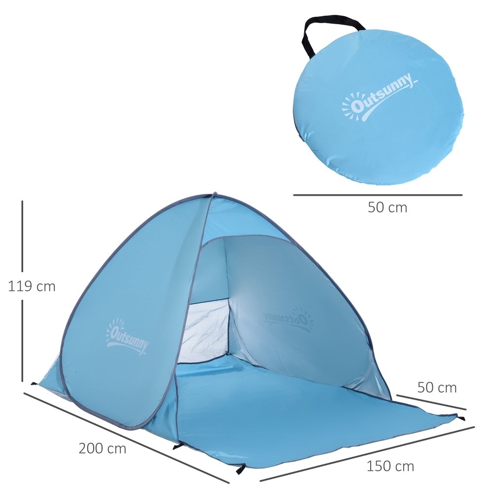 2–3 Person - Pop - Up Beach Tent