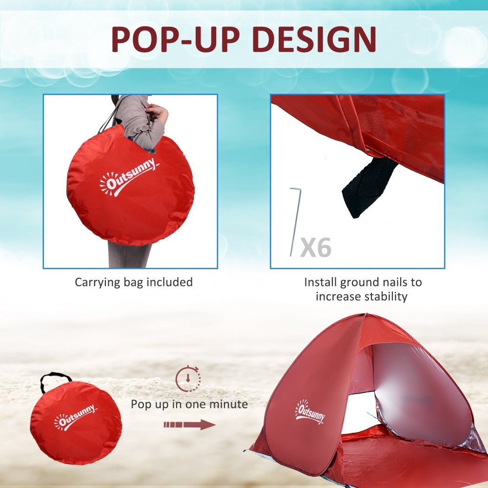 2–3 Person - Pop - Up Beach Tent