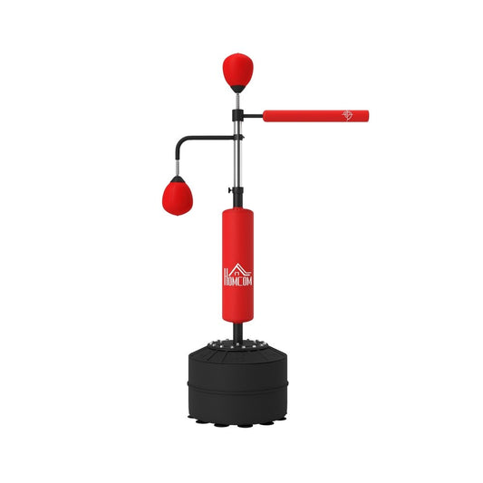 3 - in - 1 Freestanding Boxing Punch Bag with Speedballs & Reflex Bar