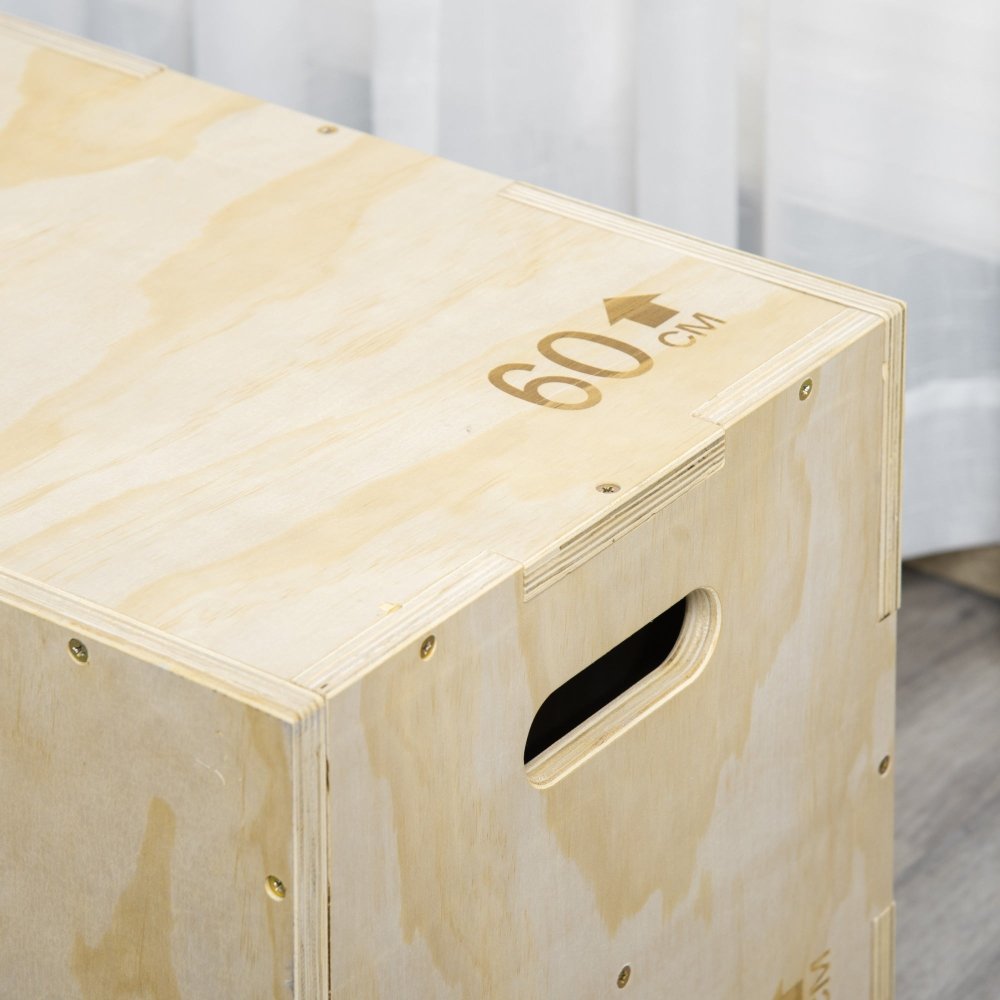 3 - in - 1 Wooden Plyo Box