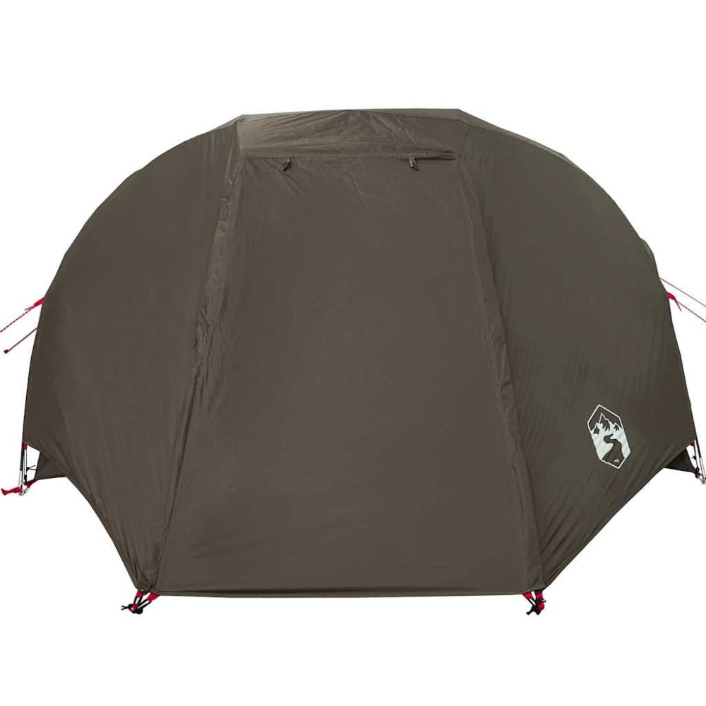 3 - Person Fishing Tent with E - Port - Brown