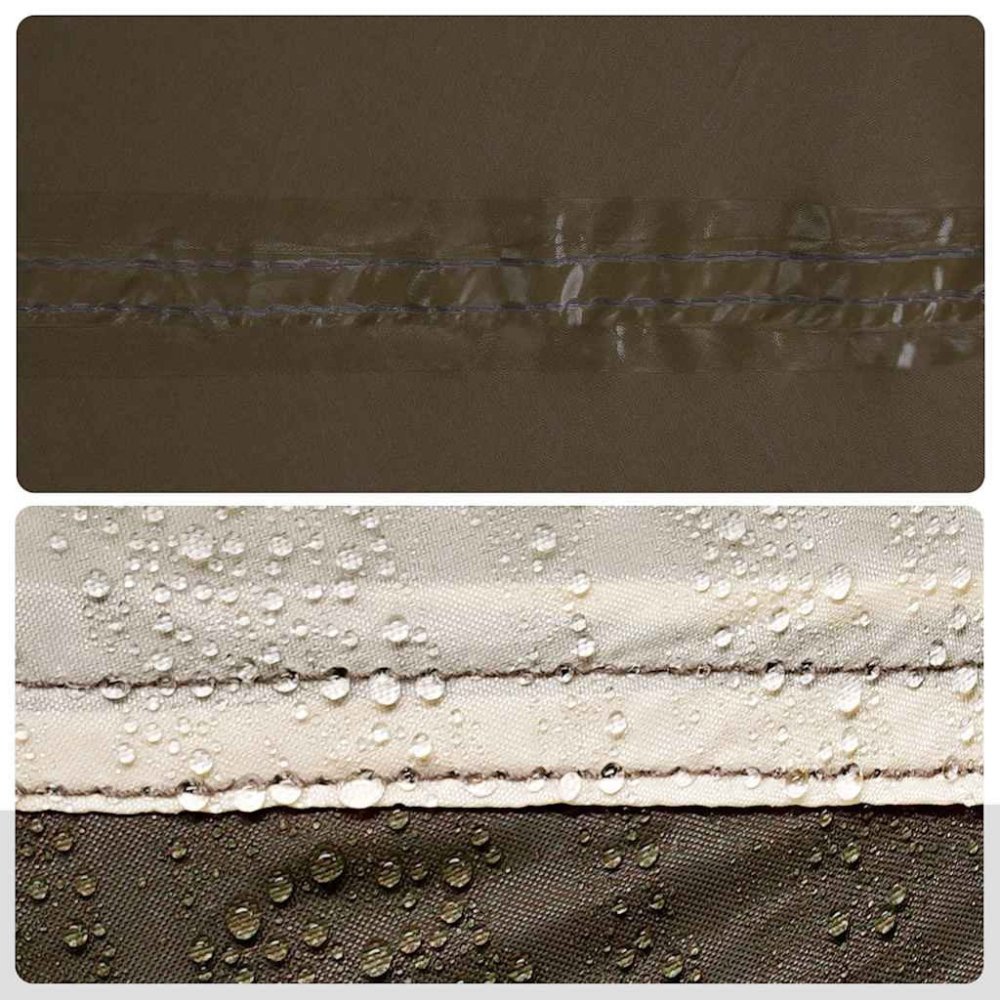 3 - Person Fishing Tent with E - Port - Brown