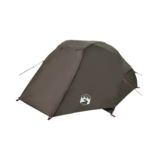 3 - Person Fishing Tent with E - Port - Brown