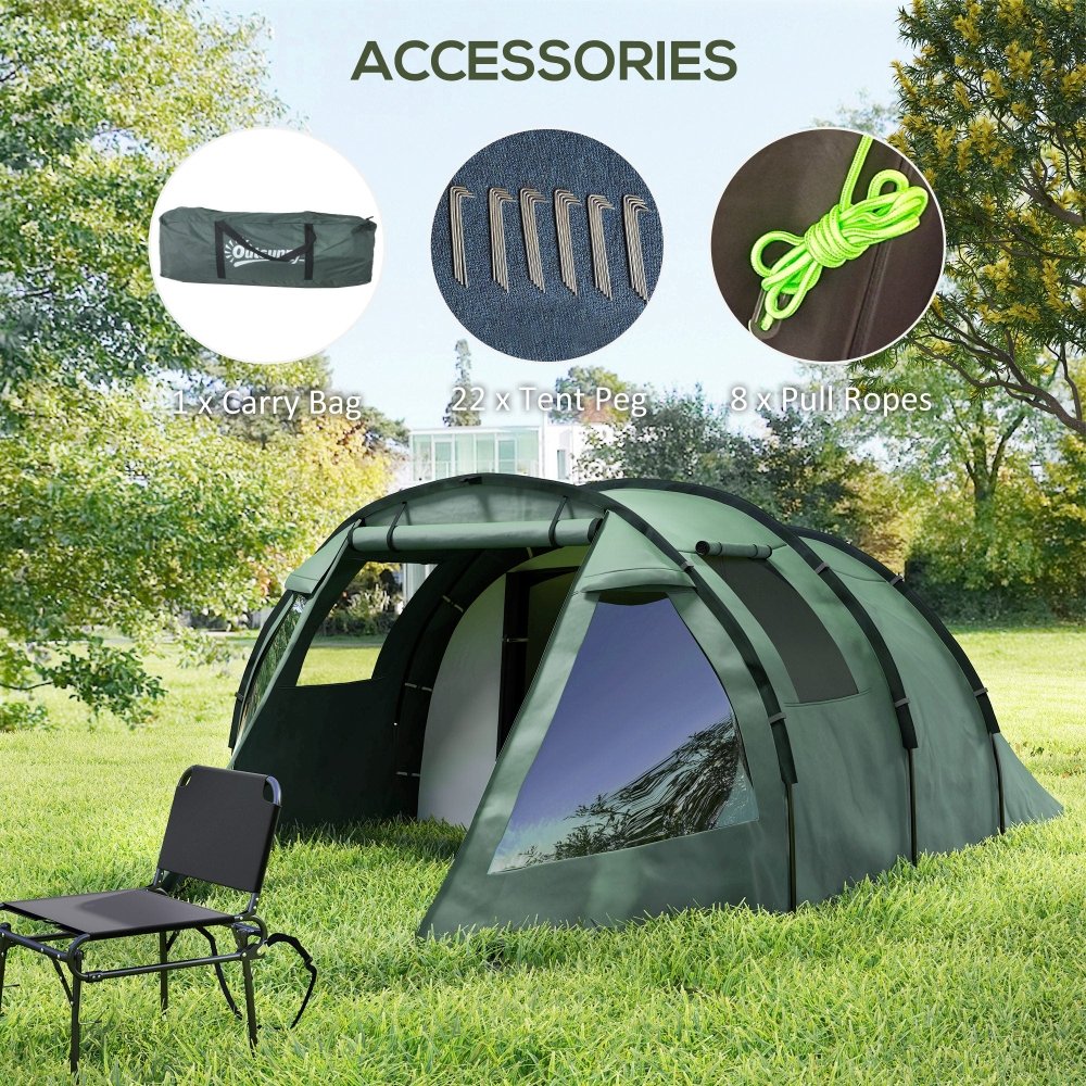 3–4 Person Dome Camping Tent