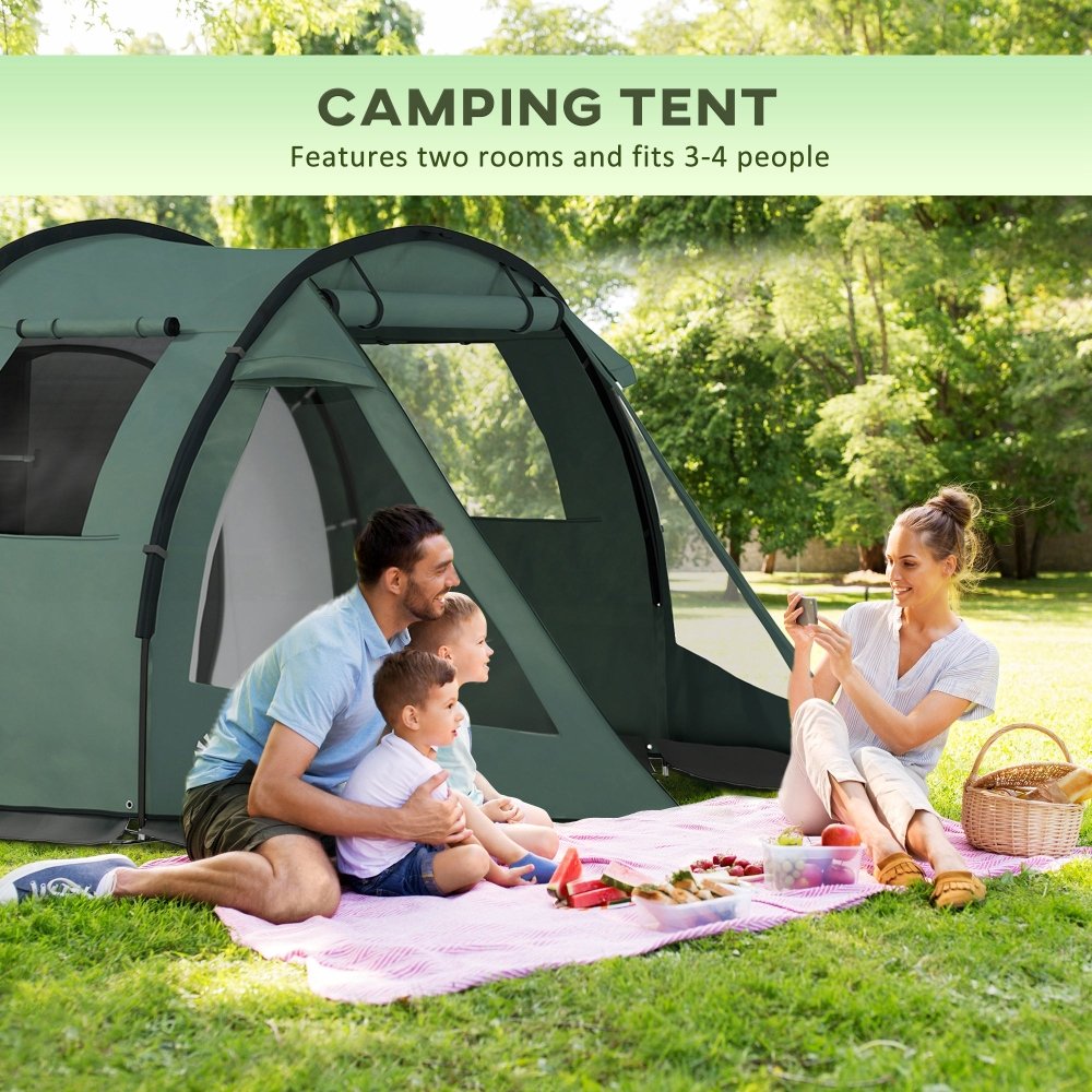 3–4 Person Dome Camping Tent