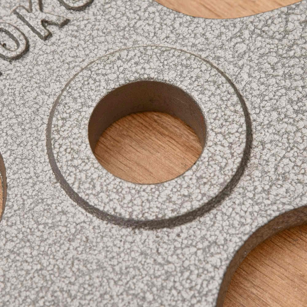 35kg Steel Weight Plate Set – 2.5kg, 5kg & 10kg with Grip Handles