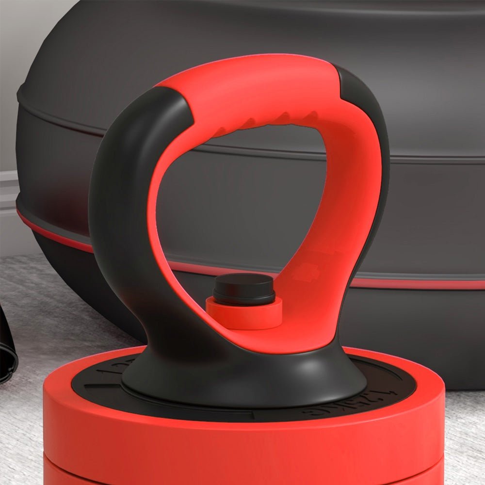 4 - in - 1 Adjustable 20kg Dumbbell & Barbell Weights Set