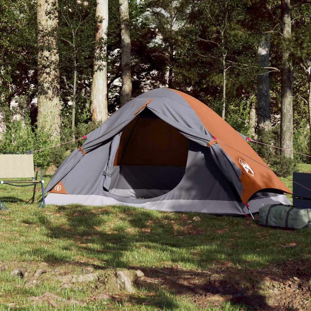 4 - Person Dome Camping Tent with E - Port