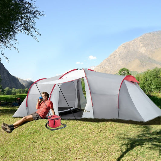 4 - Person Family Camping Tent - Two Bedrooms