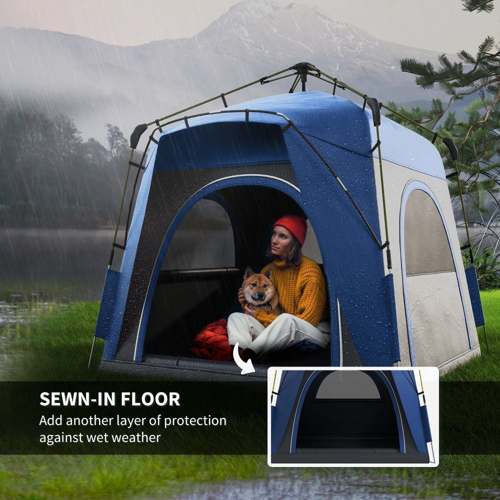 4 - Person Pop - Up Camping Tent