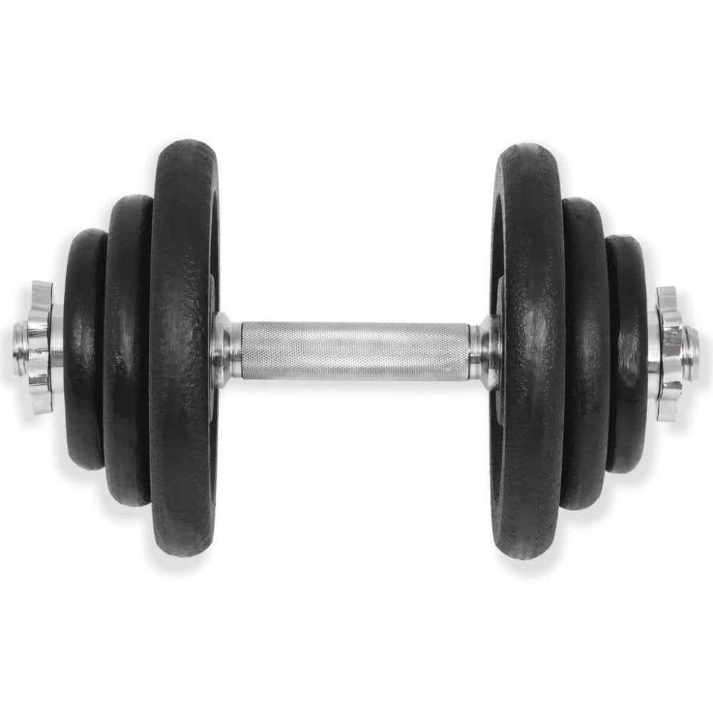 40kg Cast Iron Adjustable Dumbbell Set