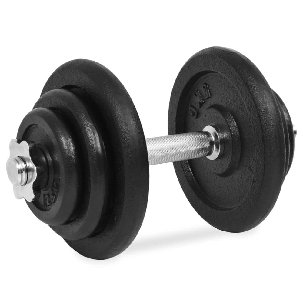 40kg Cast Iron Adjustable Dumbbell Set