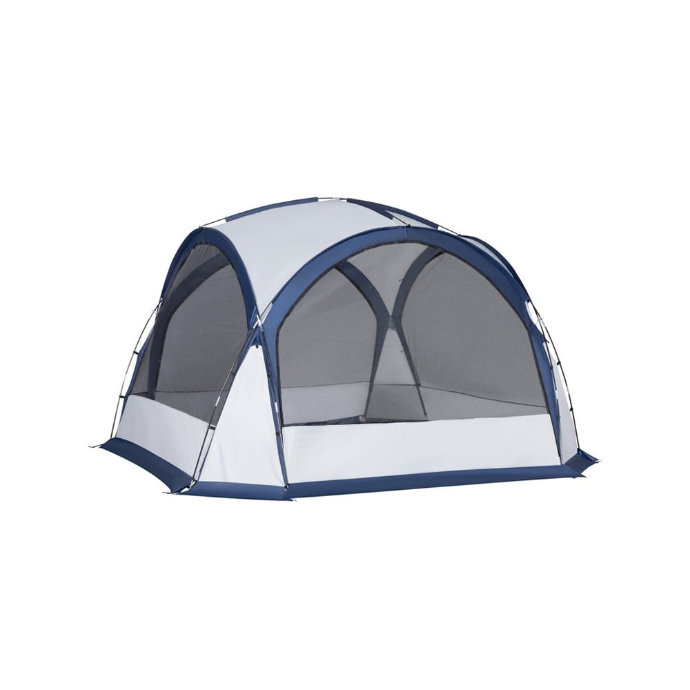 6-8 person tent Outsunny 6–8 Person Camping Tent with Mesh Walls & Shade Panels – Fittux