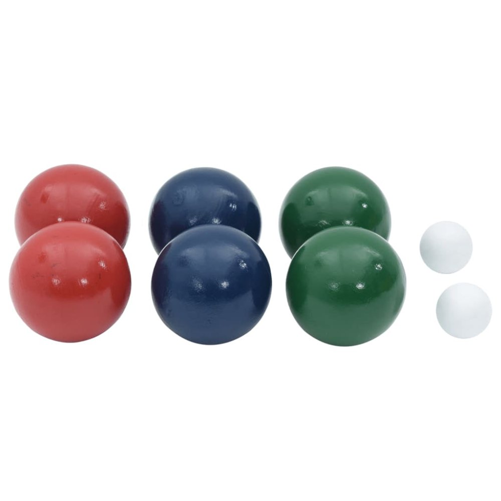 8 Piece Pinewood Bocce Ball Set