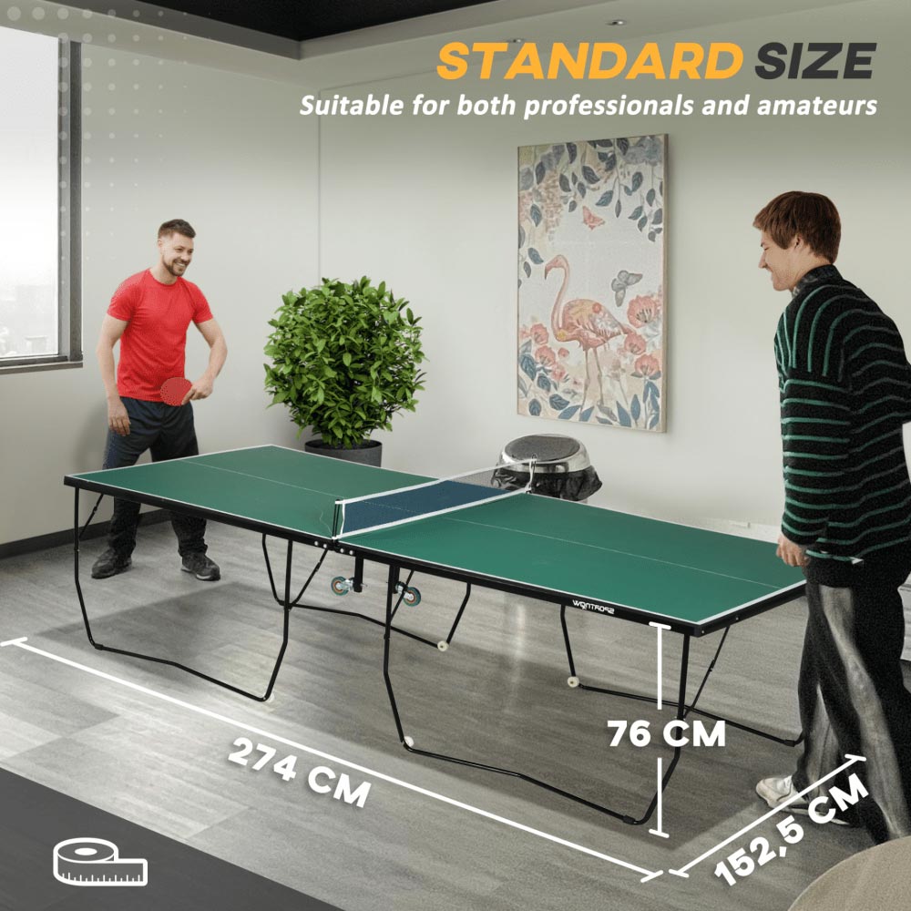 9FT Ping Pong Table Set