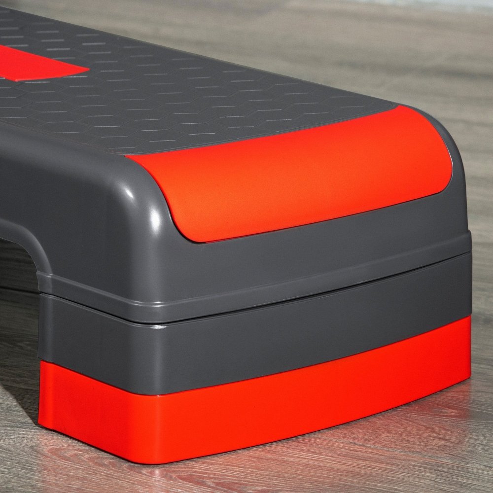 Adjustable Aerobic Stepper - Red / Blue