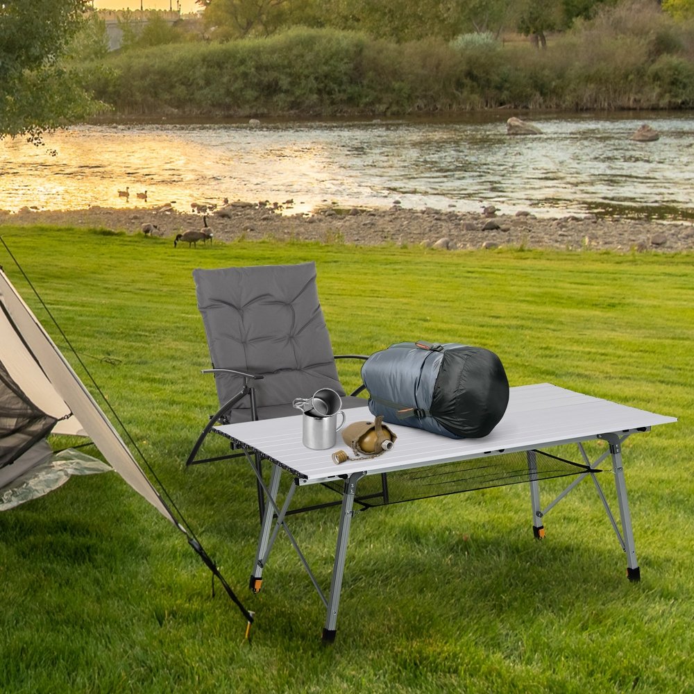 Adjustable Aluminium Camping Table