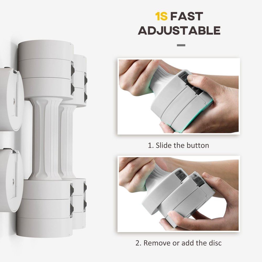 Adjustable Dumbbells – Set of 2 (2.5kg Each)