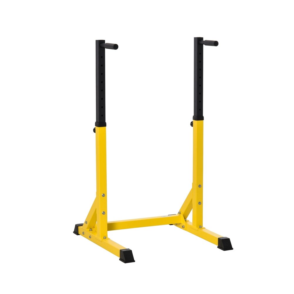 Adjustable Steel Dip Station - Yellow