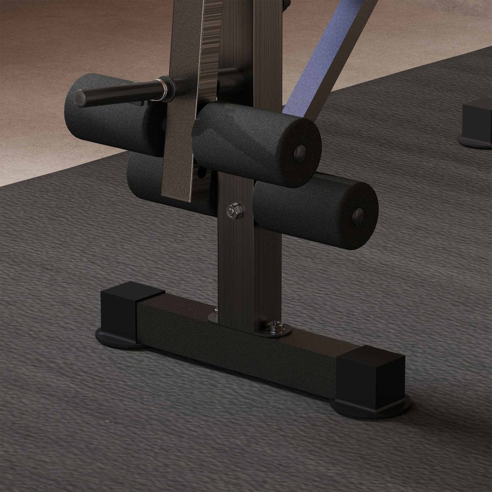 Adjustable Weight Bench with Squat Rack & Leg Curl