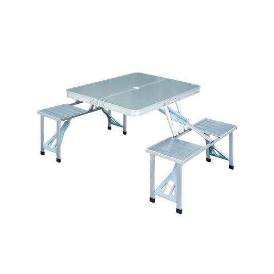 Aluminium Folding Picnic Table with 4 Seats