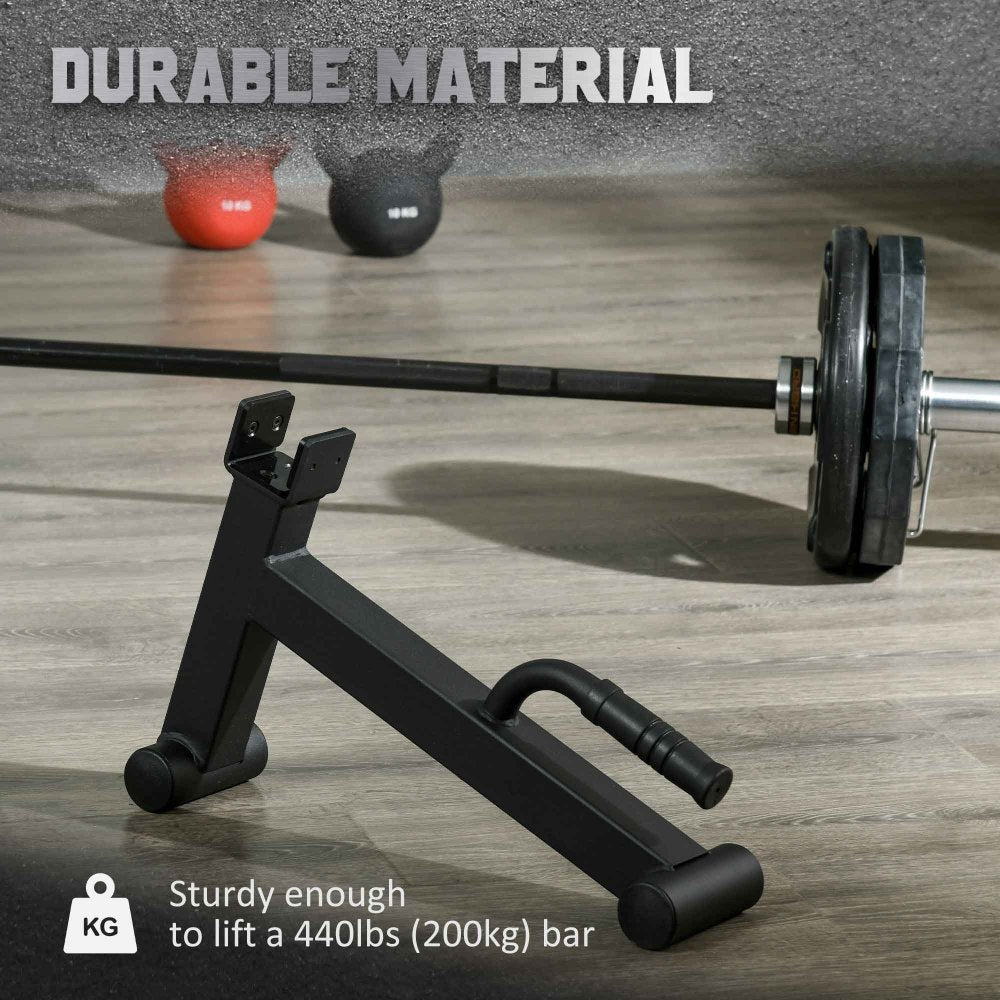 Barbell Jack Set for Deadlifts – 2 - Piece Heavy Duty Plate Loader