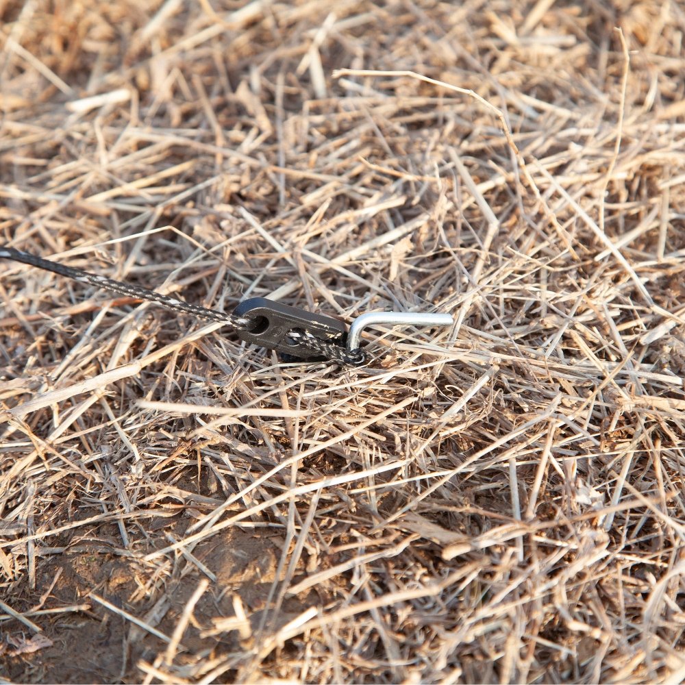 Blue Camping Windbreak - 540cm x 150cm, Blue