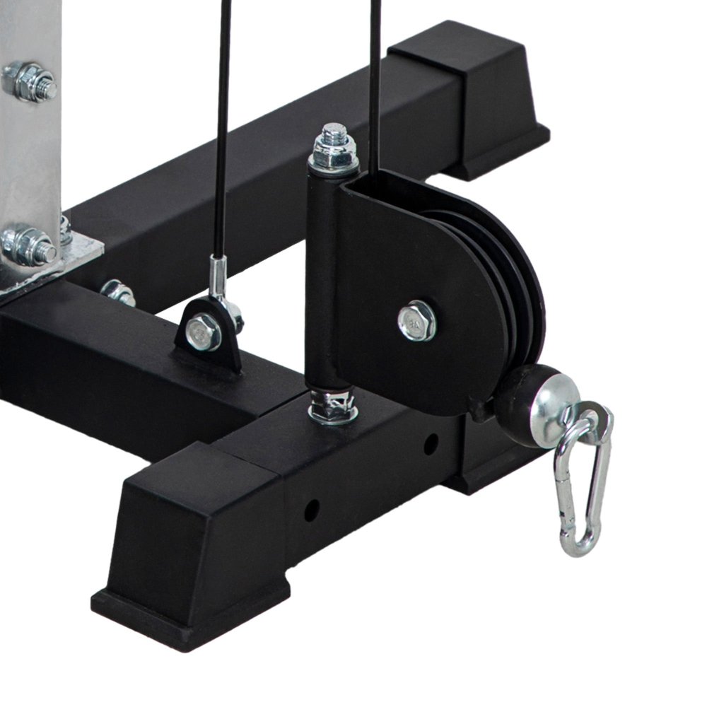 Cable Crossover Machine – Dual Pulley Strength Trainer with Pull - Up Bar