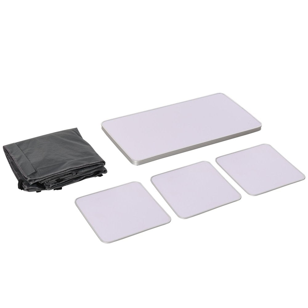 Camping Kitchen Table with Storage