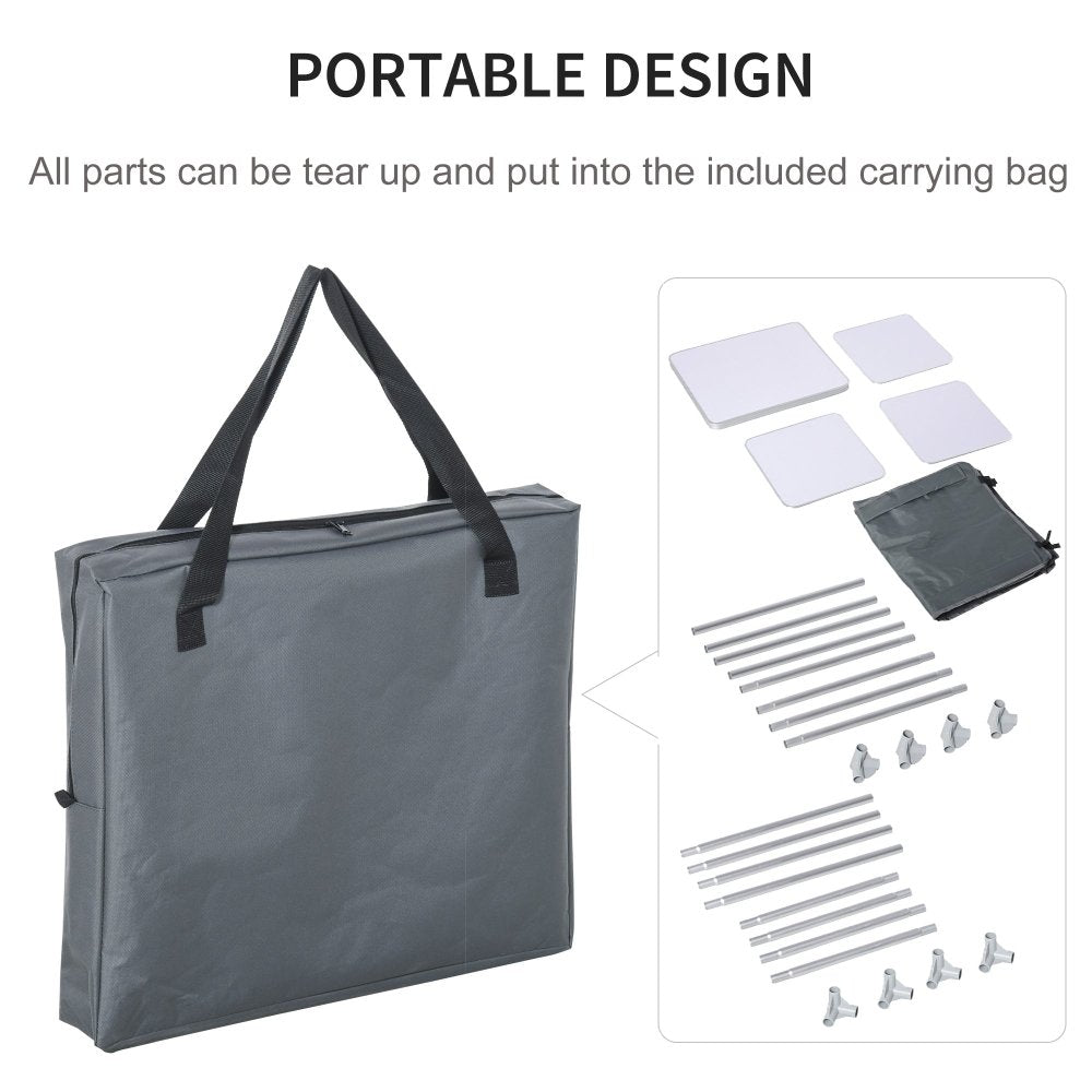 Camping Kitchen Table with Storage