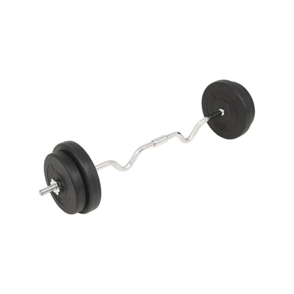 Curl Barbell with Plates 30kg
