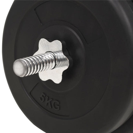 Curl Barbell with Plates 30kg