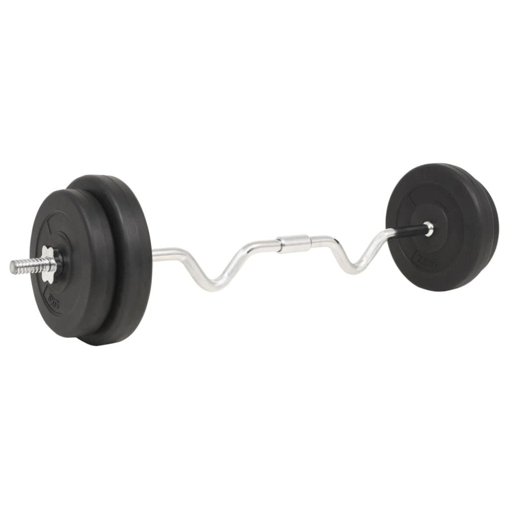 Curl Barbell with Plates 30kg