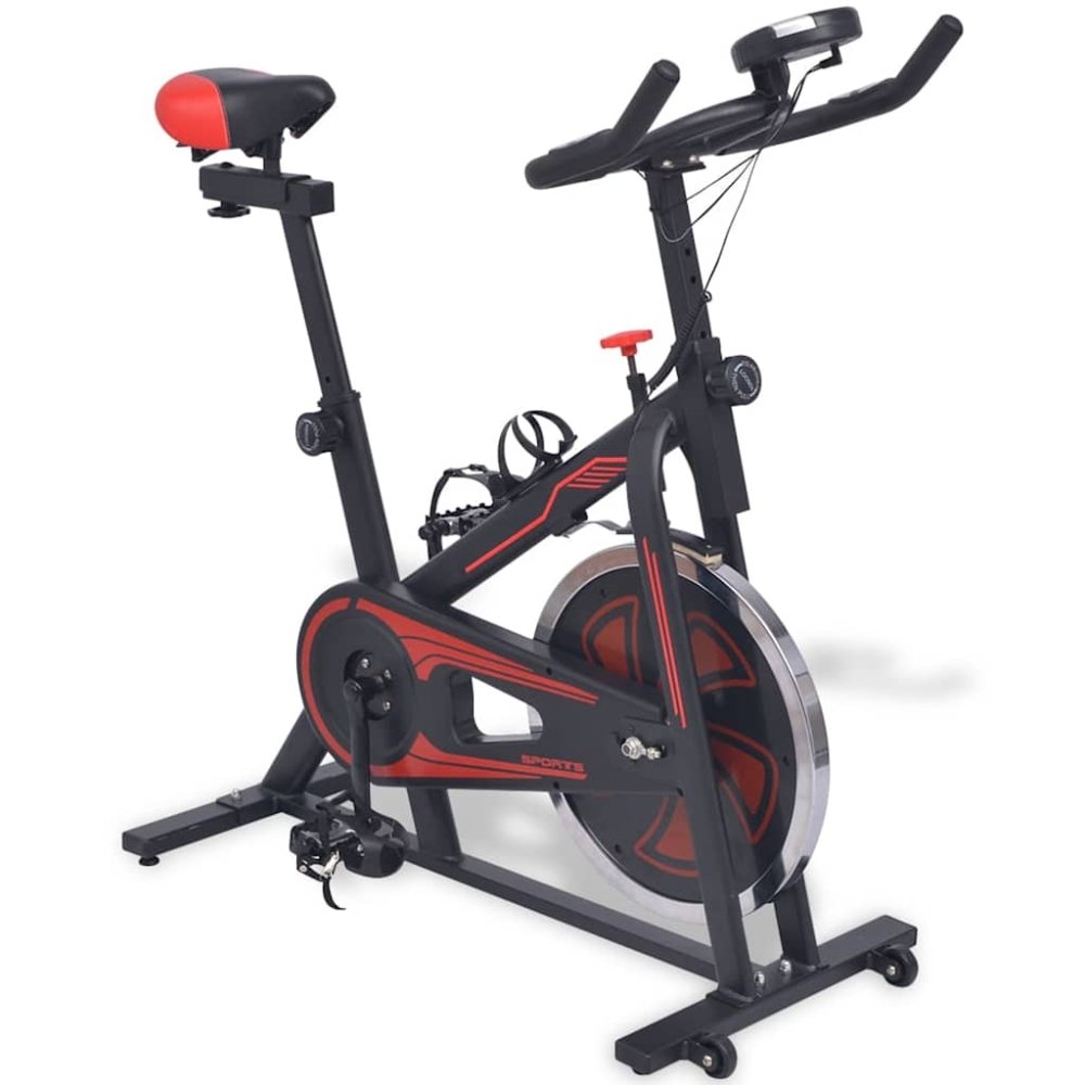 Exercise Training Bike with Pulse Sensors