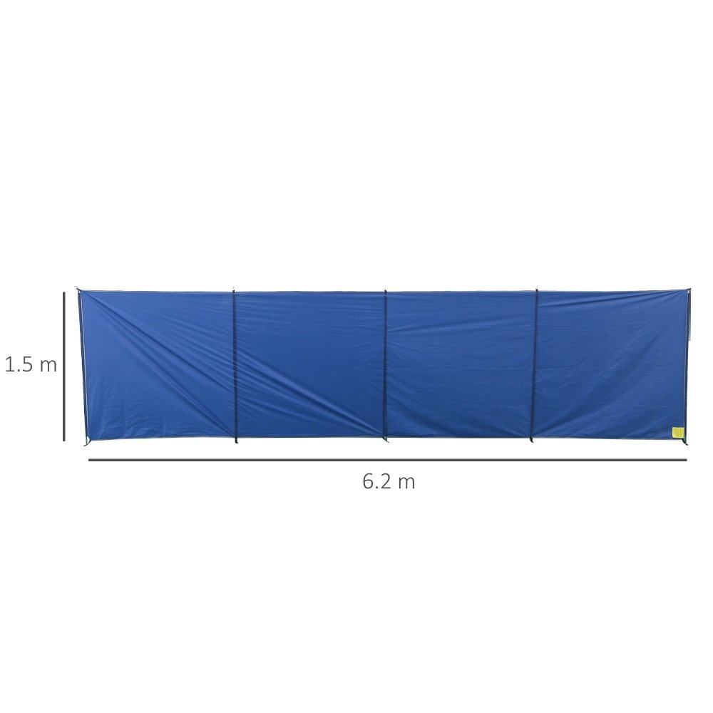 Extra - Large Camping Windbreak - 6.2m