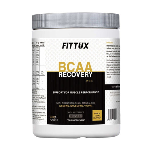 Fittux BCAA Recovery - Lemon & Lime 340g