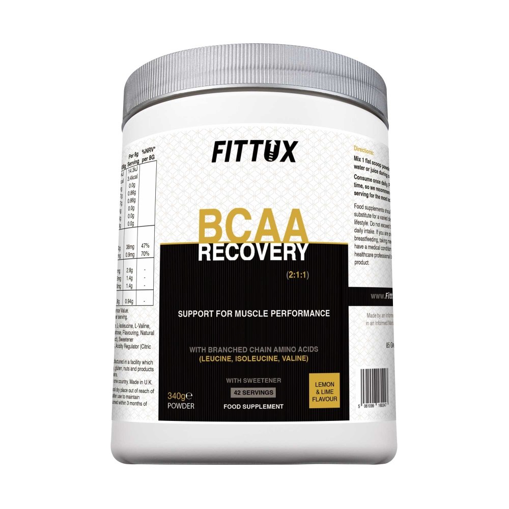 Fittux BCAA Recovery - Lemon & Lime 340g